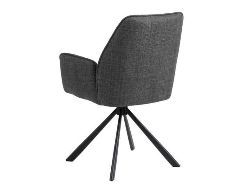 Krzesło Glenda szare ciemne Basel 19 - ACTONA